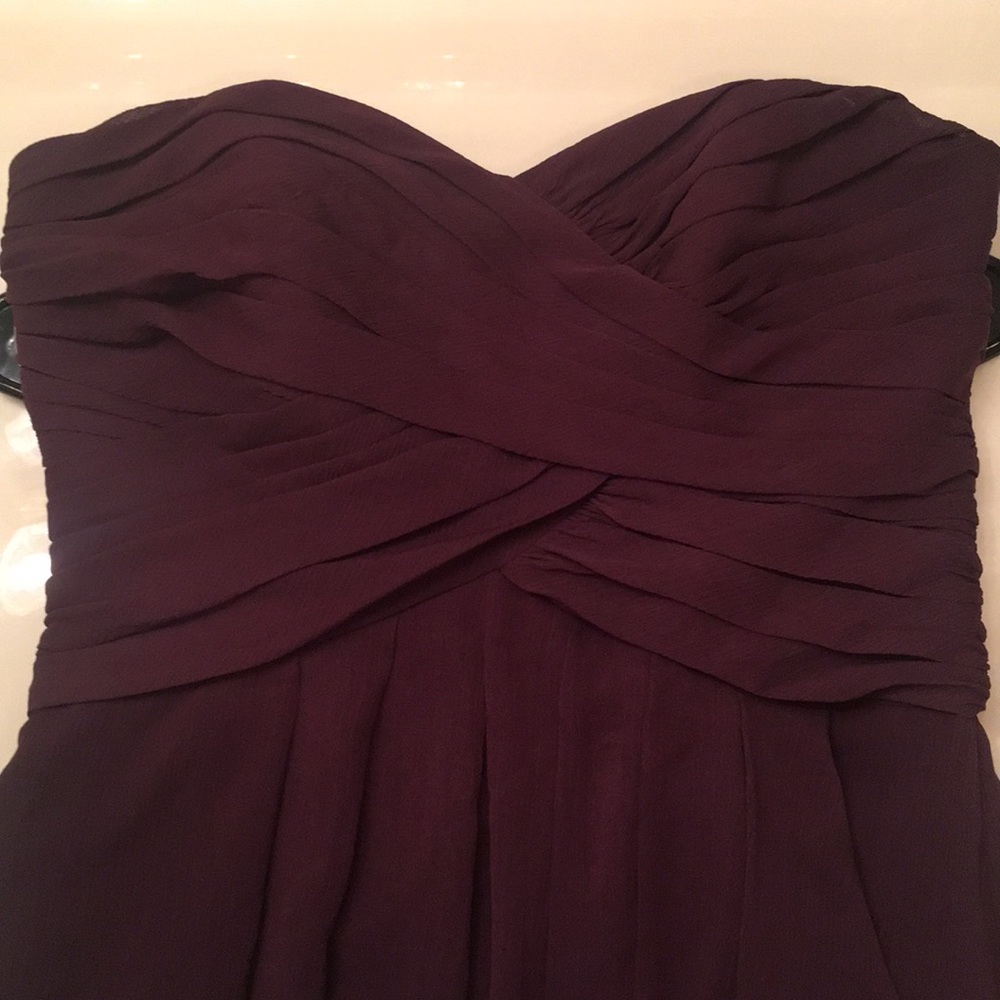 David’s bridal plum bridesmaid dress size 4!